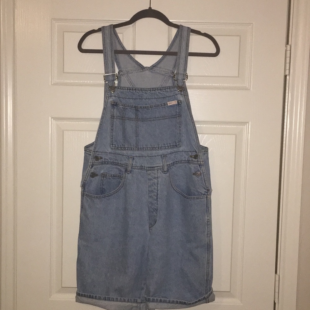 Vintage Original Guess Short Overalls